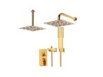 شیر توکار مدل رومر پلاس BRASS | تیپ چهار